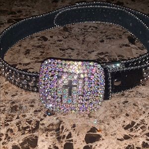 Rhinestone belt